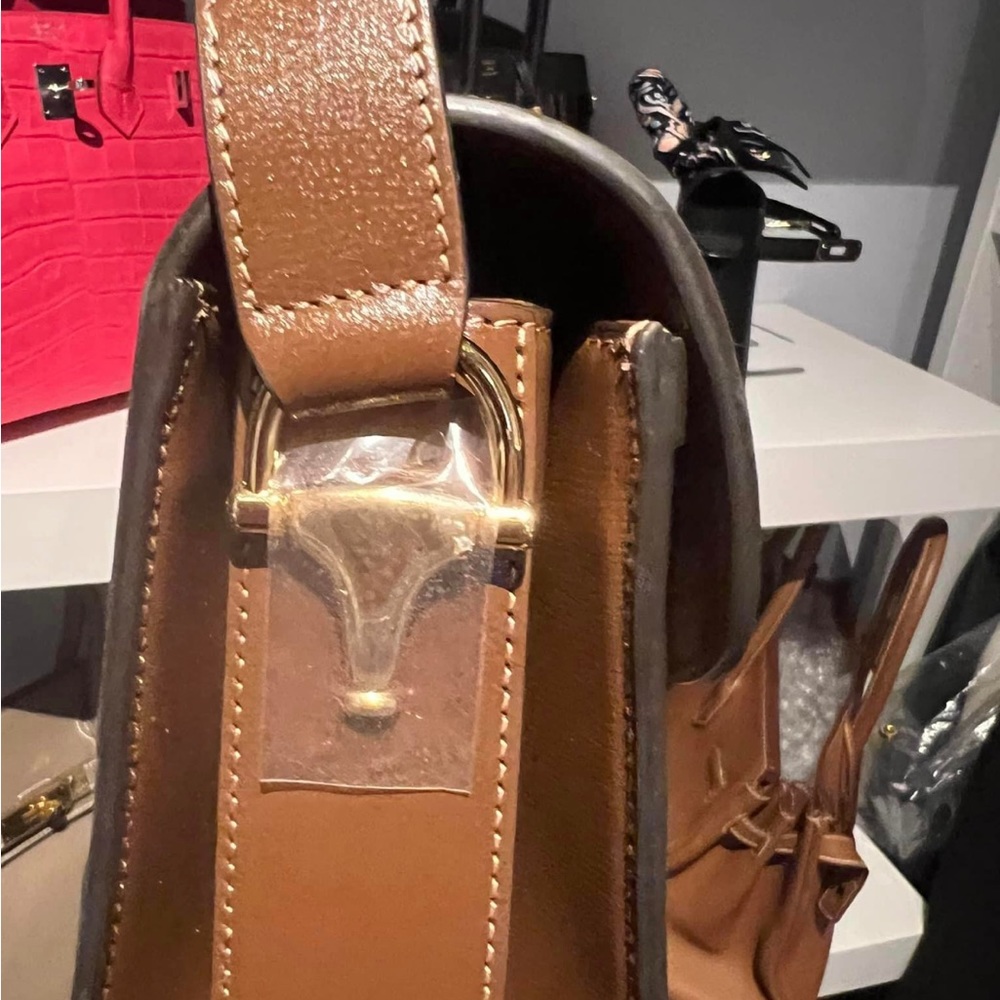 GUCCI
GG Supreme Monogram Horsebit 1955 Shoulder Bag Beige Brown Sugar - Picture 4 of 7